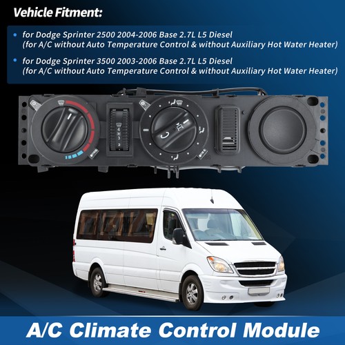 Heater climate control - a/c,